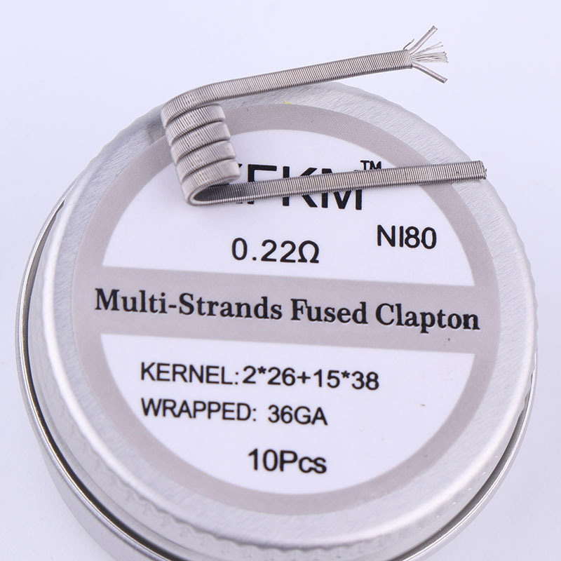 Clapton Wire Pre Built - Nieuwe Xfkm 10 Stks/doos NI80 Hoge