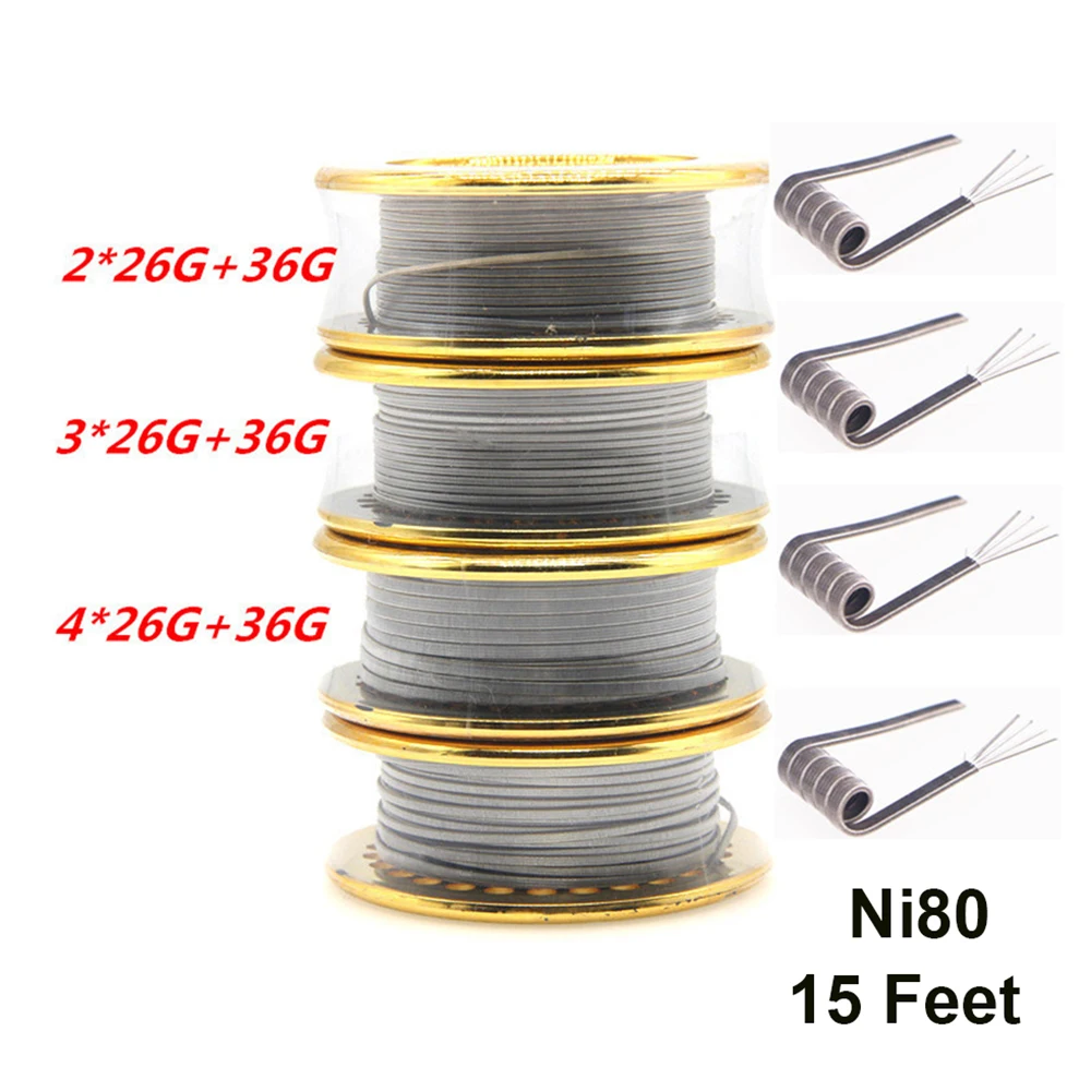 Ni80 Wire 26G 36ga 15 Voet Cla - Vape Accessory recensie en prijs
